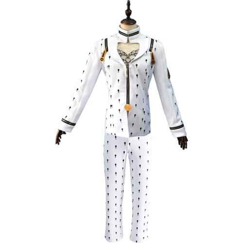 Anime Jojos Bizarre Adventure Cosplay Costume Bruno Bucciarati Cosplay Costumes Halloween Men Male Clothing Set