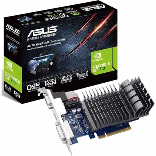 GT710-SL-2GD5-BRK home office independent semi-high graphics card GT710 2G knife card for ASUS