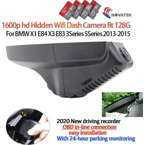 HD 1600P Car Video Recorder Dash Cam Camera For BMW 3 5 7 series F10 530GT 520d 2010 2011 2012 2013 OBD easy installation