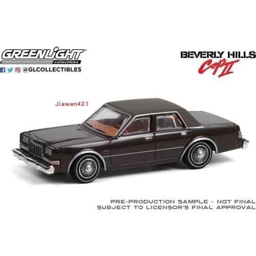 GreenLight 1:64 1982 Dodge Diplomat Beverly Hills Police 2 limited Collection diecast simulation model car toys