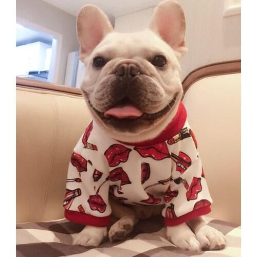 Pug Clothes French Bulldog Clothing Dog Hoodie Coat Pet Apparel Schnauzer Bulldog Clothes Welsh Corgi Costume T-Shirt Outfit