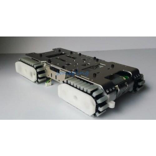 9-18V Tank Car Chassis Kit Rubber Track Crawler For Arduino mini Smart Robot Tank Chassis Tracked Car