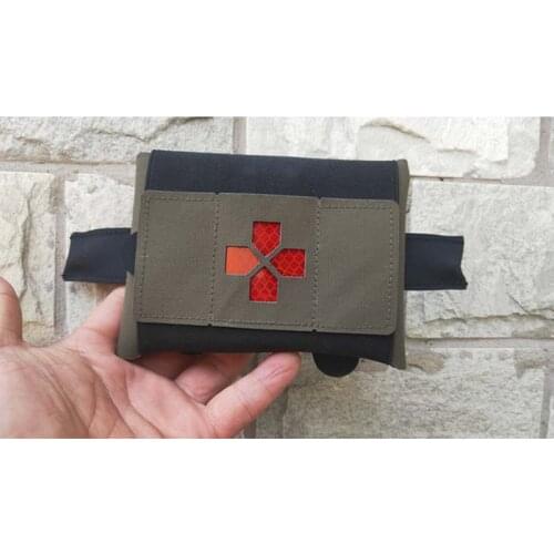 NEW Tactical Medical Pouch Med Molle Pouch Portable Military First Aid kits Bag BK/RG
