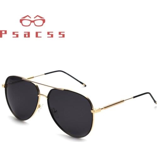 Psacss Polarized Pilot Sunglasses Men Vintage Brand Designer Sun Glasses For Driving Vacation gafas de sol hombre Shades -S98171