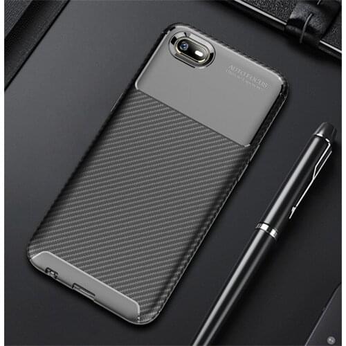 2021 OPPO ACE2 A1K A3S A5 Case Luxury Carbon FIber Shockproof Bumper Cover For OPPO AX5 A7X A11K A12E Full Protection Phone Case