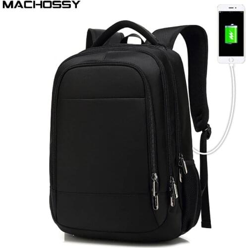 New Fashion Man USB Charging Backpack Large Capacity Men Travel Bag Multifunction Waterproof Laptop Bag Male Backpacks Bags