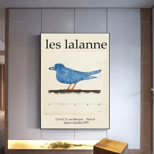 Les Lalanne Exhibition Poster Paris, Mid-Century Modern, Vintage Exhibition Print, Wall Art Modern Home Decor Modular Pictures