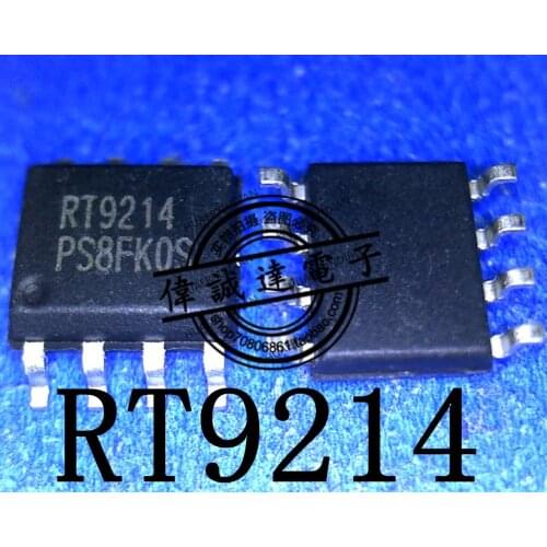 1Pieces New Original RT9214PS RT9214 RT9204 SOP8 In Stock Real Picture