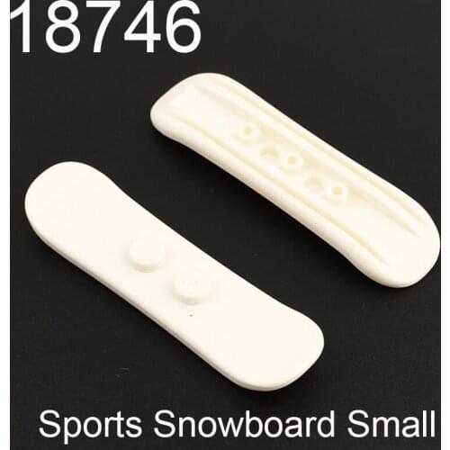 10pcs 18746 Sports Snowboard Small High Tech Building Block Model Kids Toys DIY Education Brick Parts Gifts