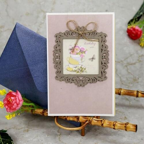2 pcs Laser Cut Bride and Groom Marriage Wedding Invitations Cards Greeting Cards 3D Cards Postcard Event Party Supplies