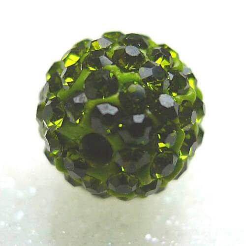Free Shipping! 50pcs/Lot,Good Quality 10mm Olivine Clay Beads Diy jewellery