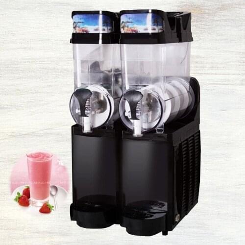 Four Tank Automatic Snow Mud Machine Snow Melting Machine Ice Slush Sand Ice Tea Juice Making Machine