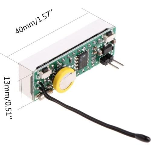 Digital Car LED Electronic Clock Time Temperature Voltage 3 in 1 Meter 12V 5-20V