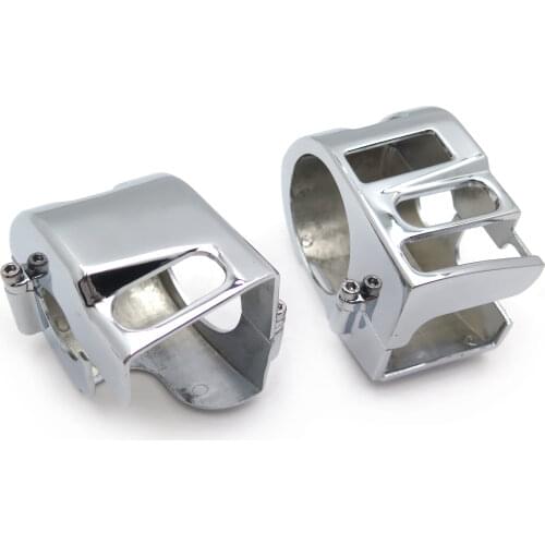 Motorcycle Parts Chromed Switch Housing Cover for Yamaha 2003-2009 XVS V-Star 1100 Classic XVS1100 2006-2010 XVS V-Star 650