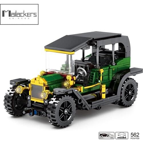 Mailackers Technical Car Classic Supercar Racer Pull Back Vehicle Super Roadster Building Blocks Technical Sport Car Bricks Toys