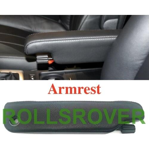 ROLLSROVER Leather Seat Armrest LH Driver Side For Range Rover Sport Discovery 4 LR3 LR4 Black OEM HAI500022SMS