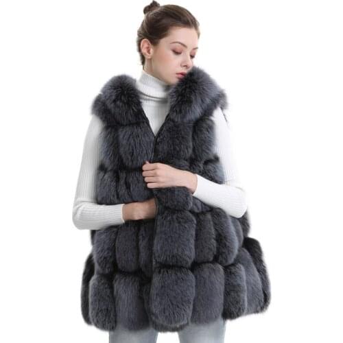 MAOMAO FUR M Women's Hooded Jackets