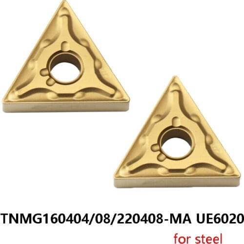 Original Turning Lathe Tool TNMG160404 TNMG160408 TNMG220408 MA UE6020 TNMG 160404 160408 220408 for Steel Carbide