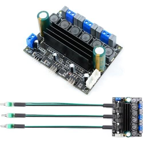 RISE-TPA3116D2 Subwoofer Amplifier Board HiFi Digital 2.1 Amplifier Board Audio Amplifiers 100W Bass Output DC12-25V