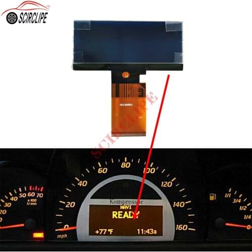 Instrument Cluster Dashboard LCD Display Screen Pixel Repair For Mercedes Benz W203 C Class 2000-2004/W463 G class 2002-2007