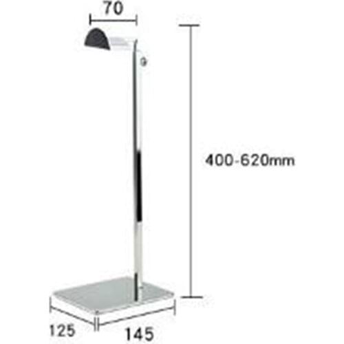 Adjustable Metal Mirror Surface Bags Handbag Display Rack Stand Women Handbag Display Stand Bag Holder Store Window Diplay Props