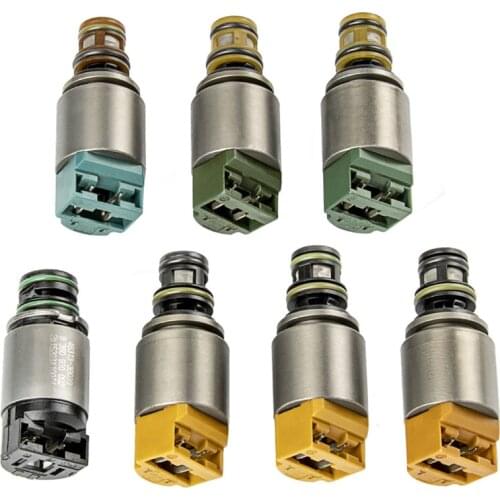 7PCS Original Gearbox Valve Body Transmission Solenoids for BMW X3 X5 for Audi 6HP19 6HP26 6HP32 6HP21 6HP28 6HP34 1068.298.046
