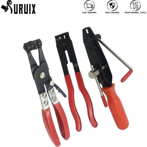 3Pcs CV Joint Boot Clamp Pliers Car Banding Hand Tool Kit Multifunctional Fuel Clamp Tool Removal Kits for Vehicle Car Auto