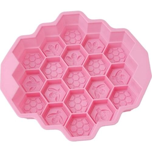 Honeycomb Mold Silicone Cake Mould Chocolate Soap Jelly Ice Chocolate Pastry Mould DIY Baking Cake Tools