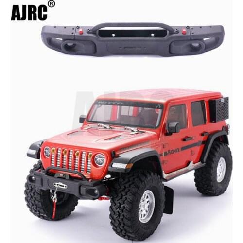 1/10 RC car AXIAL SCX10 III AXI03003 freely disassembled composite front bumper, with LED Wrangler front bumper