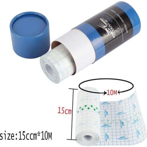 10M Protective Breathable Tattoo Film After Care tattoo bandage Solution For film tattoos protective Tattoo Supplies Accessories