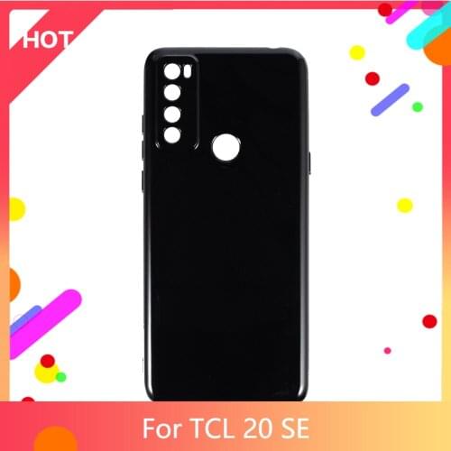20 SE Case Matte Soft Silicone TPU Back Cover For TCL 20 SE Phone Case Slim shockproof