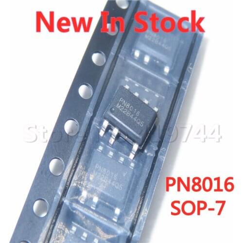 5PCS/LOT PN8016 PN8016SSC-R1B SOP-7 Built-in high voltage MOS non-isolated power management IC