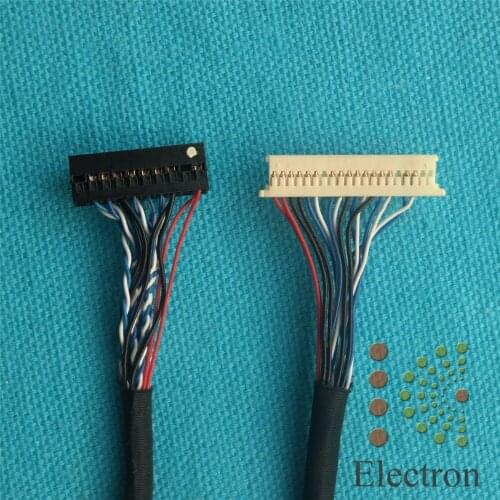51146-20P-D8 LVDS Cable 51146 20Pin Single 8 bits for LCD Display Panel 5pcs/lot