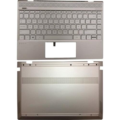 Laptop For HP ENVY 13-AH 13-AH0006TU AH0008TU AH0013TX Gold LCD Back Cover/Palmrest/Bottom Case L24167-001 L24142-001L19522-001