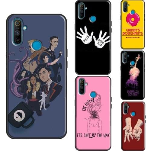Umbrella Academy TV Series Case For Realme 7 Pro 8 Pro 6 Pro Q3 C3 C21 GT Phone Cover For OnePlus 8 Pro 8T Nord 9 Pro