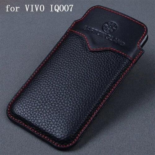 Exclusive Top Layer Cow Leather Pouch for VIVO IQOO7 Genuine Leather Phone Cover Case for vivo iqoo7 iqoo 7 funda skin coque
