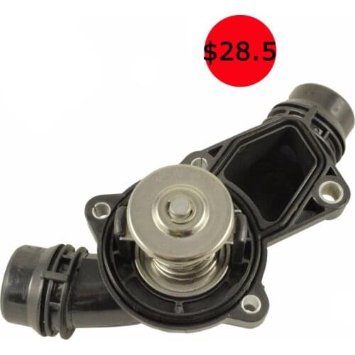 Eustein Engine Coolant Thermostat Housing Assembly For BMW E46 E39 X5 X3 Z3 1436823 Z4 325i 330i 11531437040 11537509227