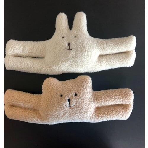 Cartoon Thick Plush Rabbit Bear Doll Baby Door Stopper Safety Cabinet Locks Door Clip Children Kids Hand Finger Protector
