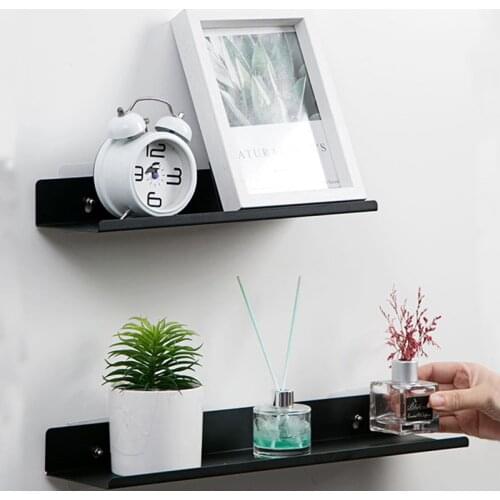 Home Kitchen Wall Shelf Storage Organizer Shelf Spice Rack Punch Free Carbon steel Storage Shelves Rack for Kitchen Bathroom