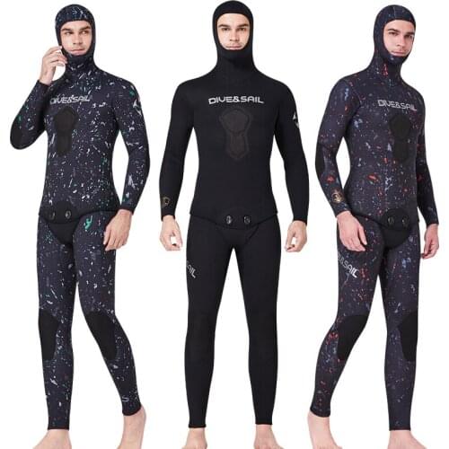 Premium Neoprene Wetsuit Men Scuba Diving Thermal Warm Wetsuits Fishing Swimming Surfing Kayaking Equipment Diving Suit