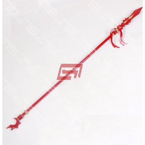 The Kings Avatar Tang Rou Cosplay Prop Spear PVC Weapons Quan Zhi Gao Shou Cosplay Props for Halloween Carnival Fancy Party