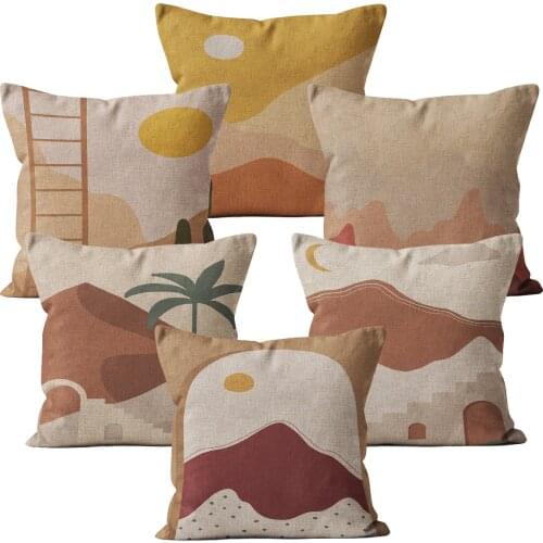 Scandinavian Style Decorative Pillows Case for Sofa Cushion Cover 45x45 40*40 Decor Home for Bed Linen Throw Pillowcase