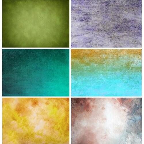 SHENGYONGBAO Gradient Vintage Backdrops Retro Baby Shower Newborn Portrait Photography Background For Photo Studio 21412FXX-04