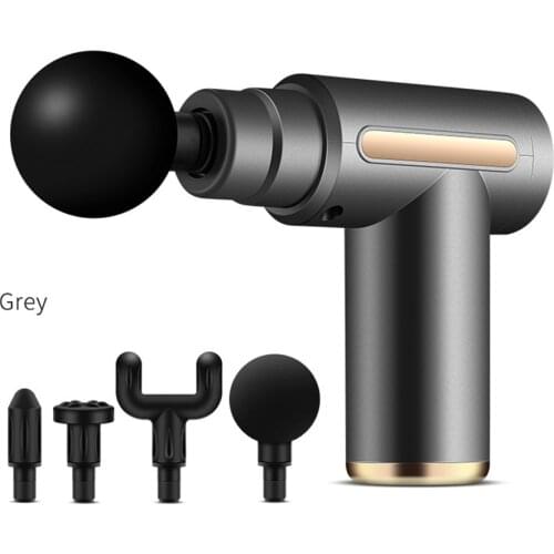 High frequency Mini Massage gun muscle relax body relaxation Electric charger massager with portable bag for fitness Fascia gun