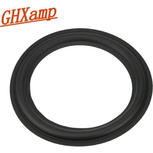 GHXAMP 2PCS 8 INCH 178MM Speaker Rubber surround side repair parts For conventional Loudspeaker repairment folding edge