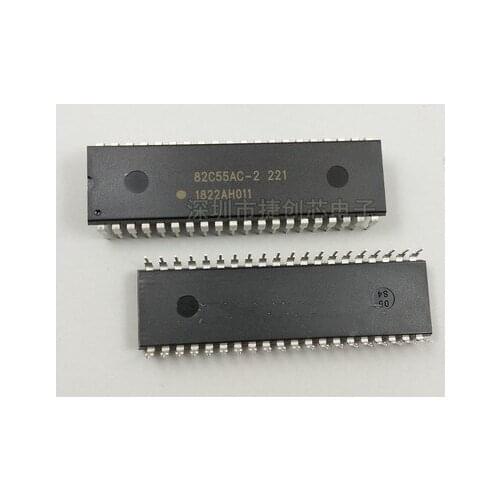 5PCS/LOT UPD82C55AC-2 82C55AC-2 DIP-40