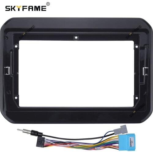SKYFAME Car Frame Cable For SUZUKI IGNIS 2016+ Screen Dask Kit Fascia Frame