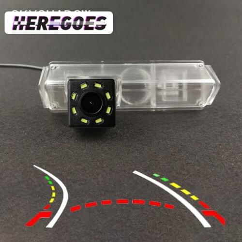 For Mitsubishi Pajero Sport Grandis Challenger Nativa Wireless Car CCD Rear Camera Fisheye 12 led dynamic Night Vision frame