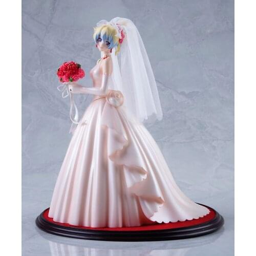 23cm Maiking Break-Through Gurren-Lagann Figure Myethos Nia Teppelin Wedding Anime PVC Action Figure Model Toy Collection Doll