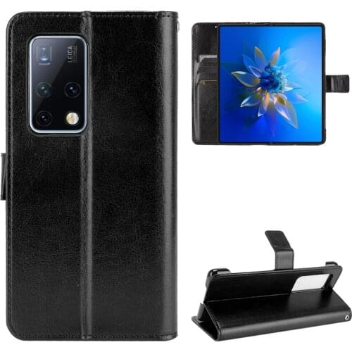 For Huawei Mate X2 Case Flip Luxury PU Leather Phone Case For Huawei Mate X2 MateX2 Case Cover 8.0"